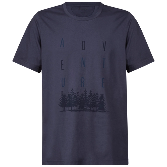 T-Shirt Bergans Mens Adventure Night Blue Dark Navy Dark Steel Blue