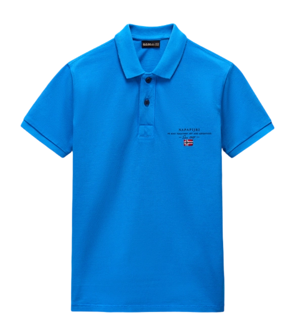 Polo Shirt Shirt Napapijri Kids Elbas French Blue