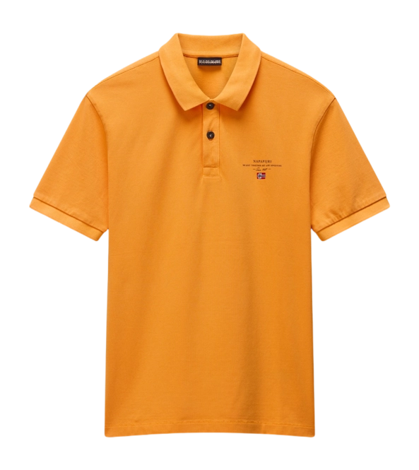 Polo Shirt Shirt Napapijri Men Elbas SS 4 Apricot