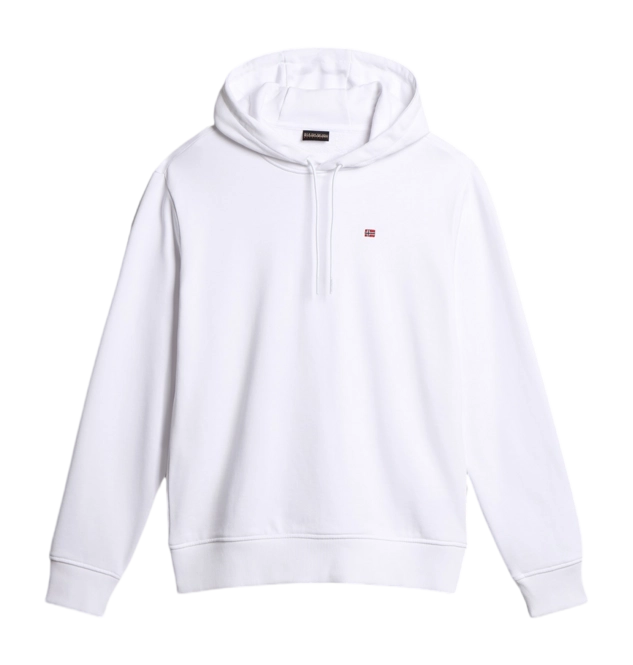 Hoodie Napapijri Men Balis Summer Bright White 25
