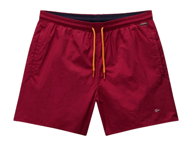 Swimming Trunks Napapijri Men Haldane Tibetan Red