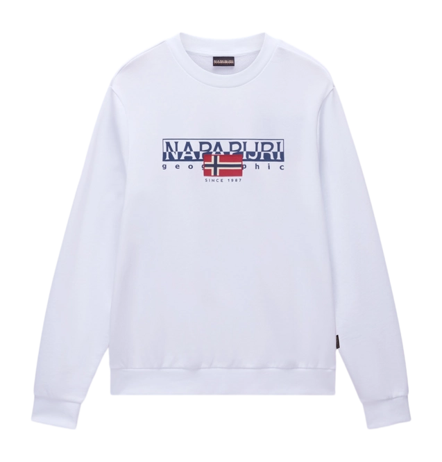 Jumper Napapijri Men Aylmer Crew Bright White