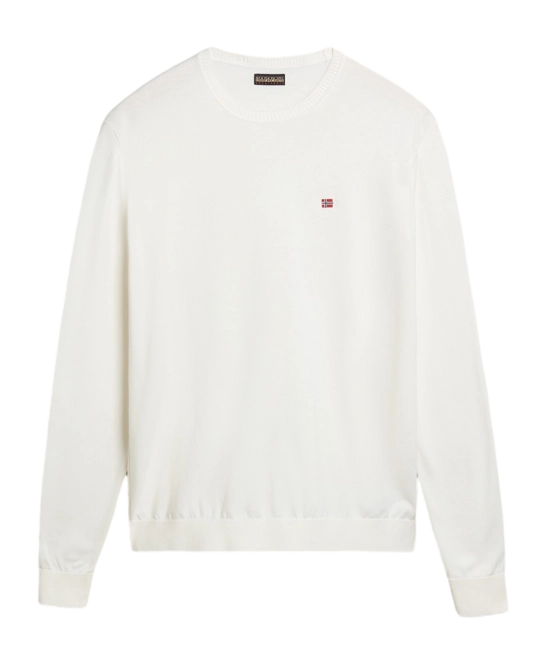 Jumper Napapijri Men Decatur 5 White Whisper
