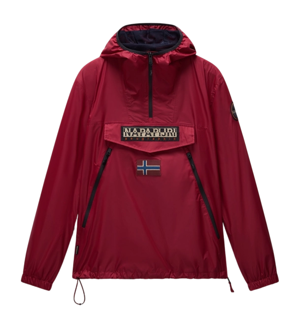 Jacket Napapijri Men Rainforest WB Pocket V2 Tibetan Red