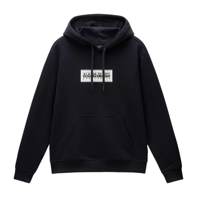 Hoodie Napapijri Men Box Logo Black 25