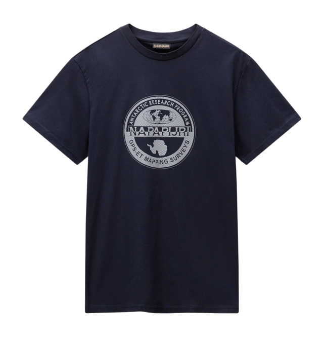 T-Shirt Napapijri Men Bollo SS 2 Blue Marine 25