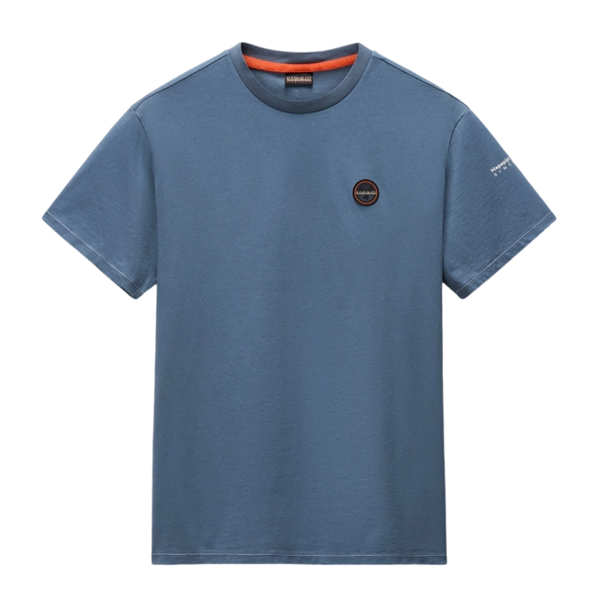 T-Shirt Napapijri Men Badge SS Stormy Weather '25