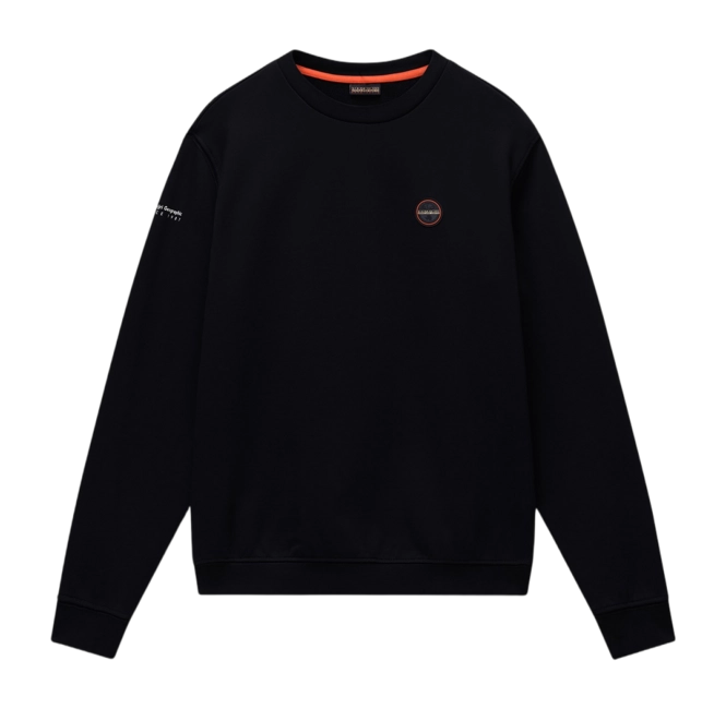 Jumper Napapijri Men Badge Crew Summer Black