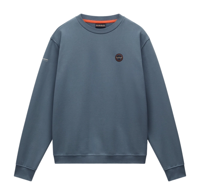Jumper Napapijri Men Badge Crew Summer Stormy Weather '25