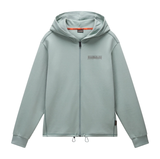 Hoodie Napapijri Men Vanni FZH Green Mil '25