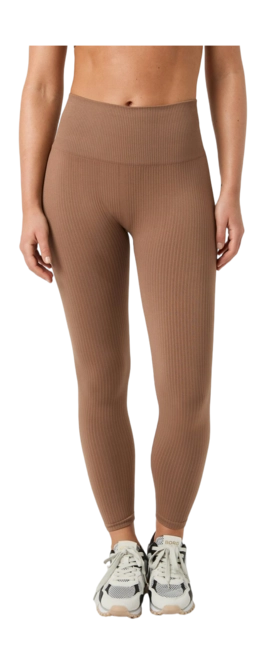 Leggings Björn Borg Women Studio Seamless Ribbed Tights Acorn