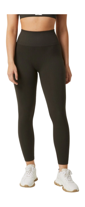 Leggings Björn Borg Women Studio Seamless Ribbed Tights Peat