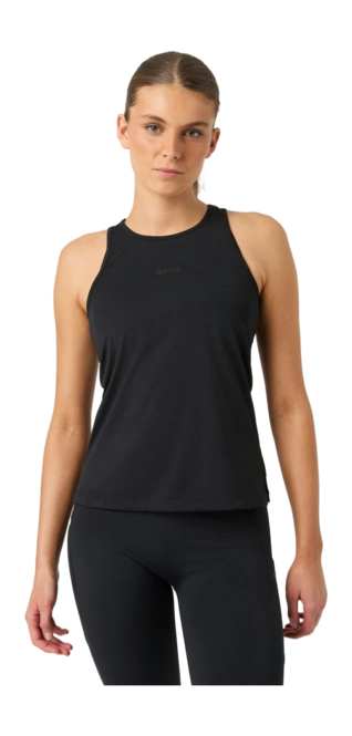 Vest Top Björn Borg Women Borg Racerback Vest Top Black Beauty