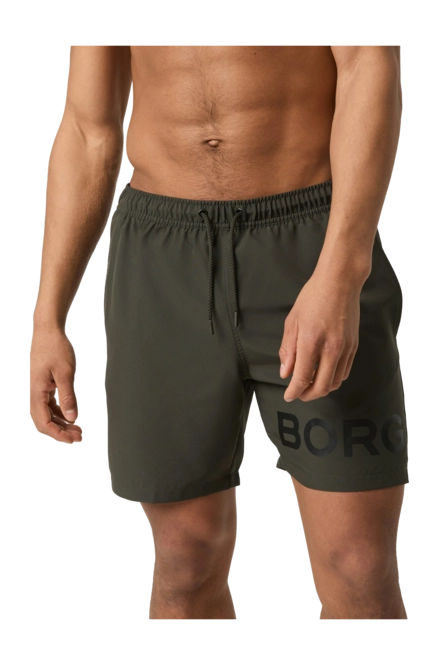 Swimming Trunks Björn Borg Men Borg Swim Shorts Peat