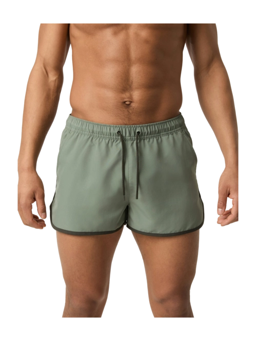 Swimming Trunks Björn Borg Men Borg Retro Swim Shorts Agave Green