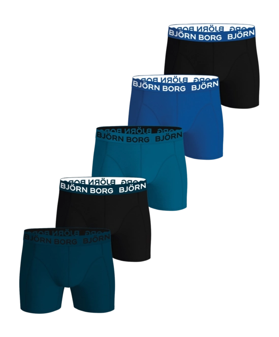Boxer Shorts Björn Borg Men Cotton Stretch Boxer Multipack 4 (5-pack) 25