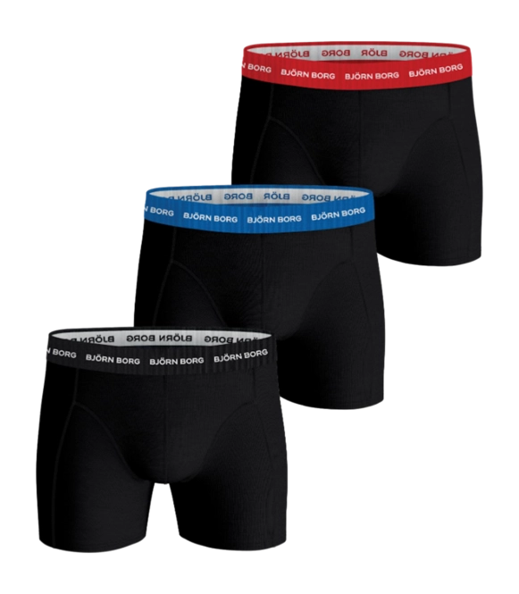Boxer Shorts Björn Borg Men Cotton Stretch Boxer 2 Multipack 2 (3-pack)