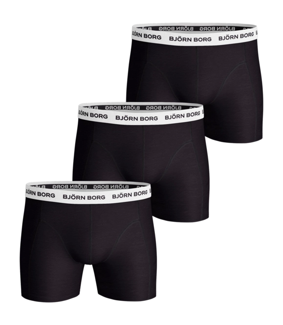 Boxer Shorts Björn Borg Men Cotton Stretch Boxer 2 Multi-coloured Pack 4 (3-pack)