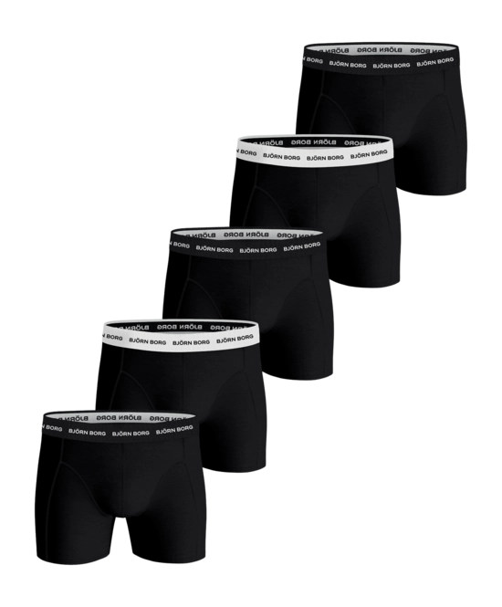Boxer Shorts Björn Borg Men Cotton Stretch Boxer 2 Multipack 1 (5-pack)