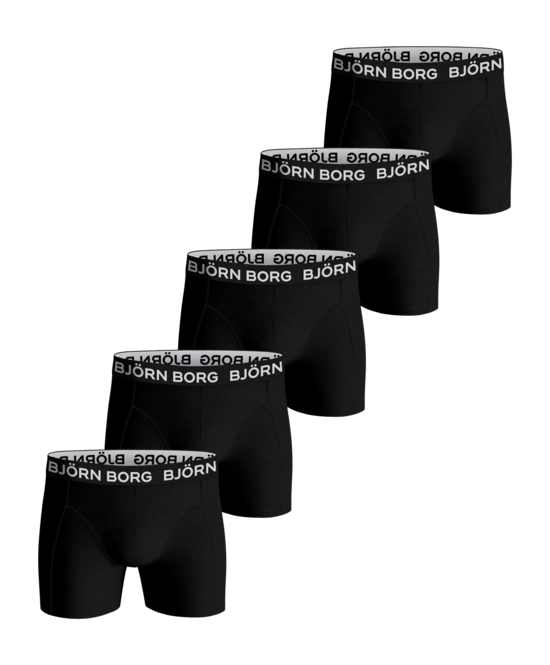 Boxer Shorts Björn Borg Men Cotton Stretch Boxer 3 Multipack 1 (5-pack)