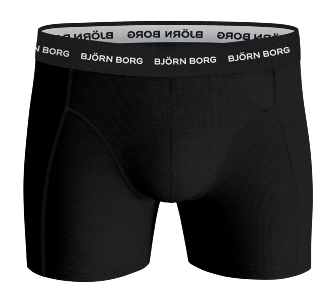 Boxer Shorts Björn Borg Men Cotton Stretch Boxer Black Beauty 25