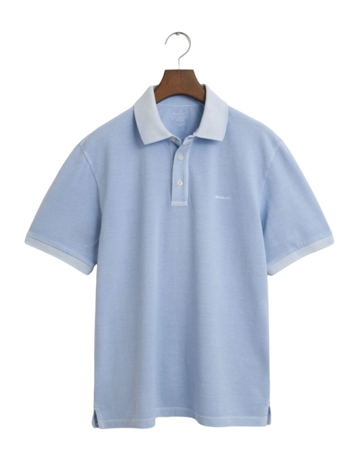 Polo Shirt GANT Men Sunfaded Ss Polo Shirt Fresh Blue '25