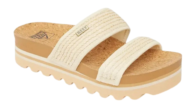 Sandals Reef Women Cushion Vista Hi Vintage Raffia