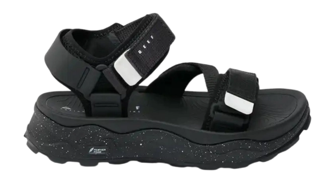 Sandals Reef Women Cross Shore Black