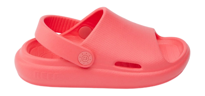 Sandals Reef Kids Little Rio Slide Sunset Coral