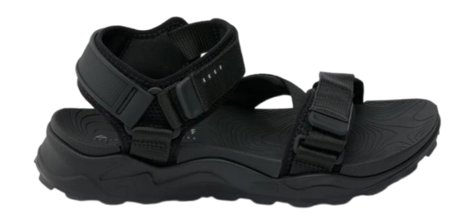 Sandals Reef Men Cross Shore Black 25
