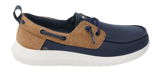 Boat Shoes Reef Men Swellsole Pier Navy Tan 25