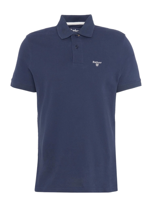 Polo Shirt Barbour Men Lightweight Sports New Navy