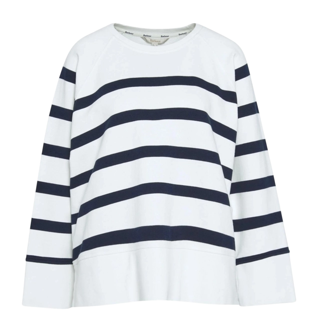 Jumper Barbour Women Delaney Cloud Stripe