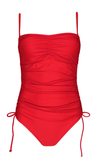 Swimsuit Barts Women Kelli Bandeau One Piece Red
