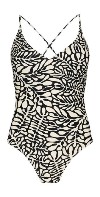 Swimsuit Barts Women Nassa Plunge One Piece Off White