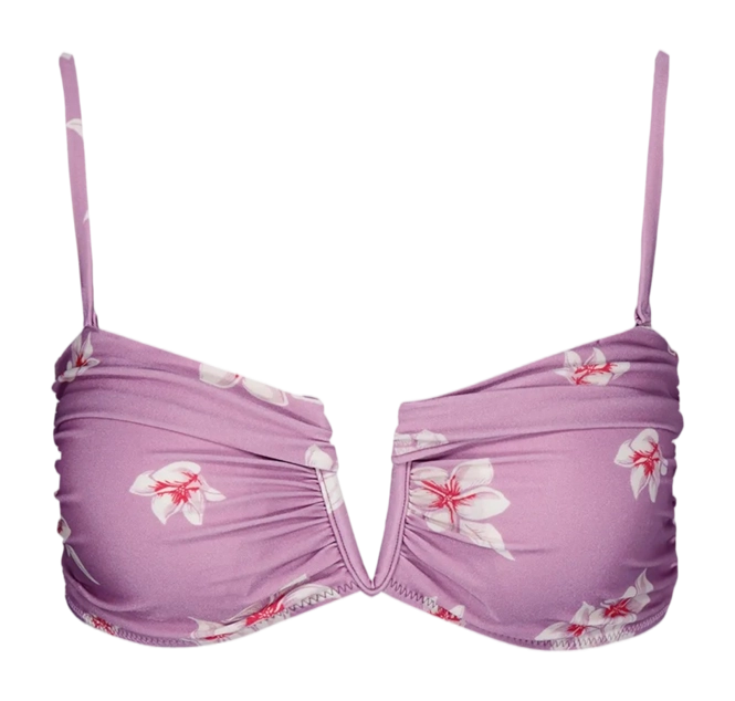 Bikini Top Barts Women Nuraah Bandeau Mauve
