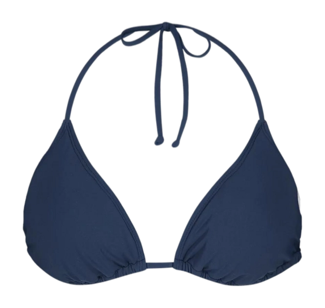 Bikini Top Barts Women Solid Triangle Navy