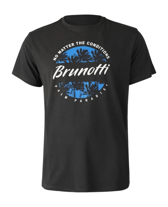 T-Shirt Brunotti Men Leeway Pirate Black 2025