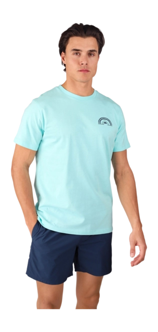 T-Shirt Brunotti Men Baye Aruba Blue 25