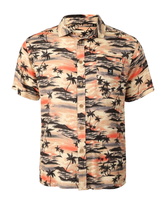 Shirt Brunotti Men Conrad Sunset Palm Ginger
