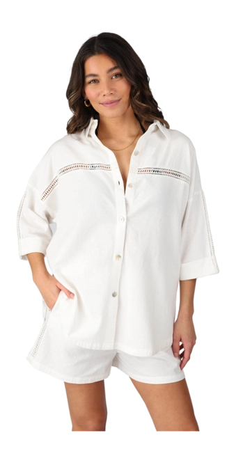 Shirt Brunotti Women Riley Cream 25