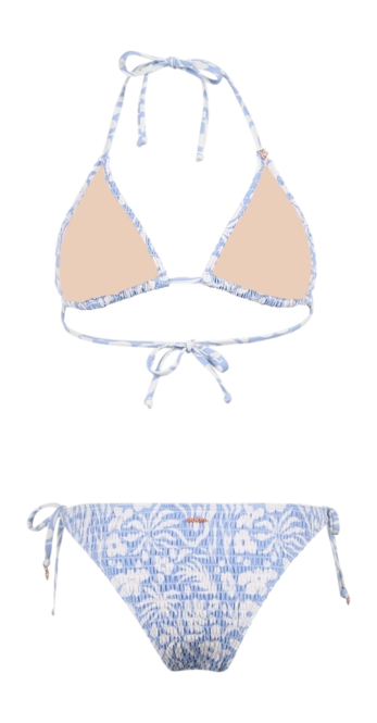 Bikini Brunotti Women Mahlia Swirl Floral Aqua Bluebell 25