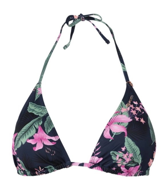 Bikini Top Brunotti Women Novalee Tropicana Indigo Blue 25