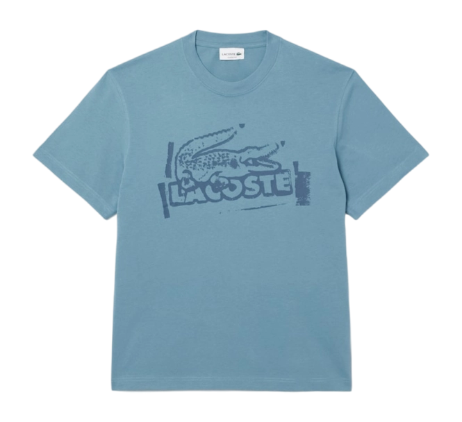 T-Shirt Lacoste Men TH0284 Limestone/Falcon 25