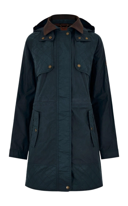 Wax jacket Dubarry Women Radford 77 Storm Blue