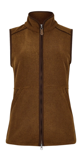 Body Warmer Dubarry Women Carbury Fleece 52 Walnut