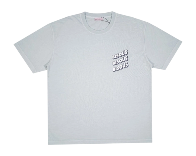 T-Shirt Bisous Men Sonics Light Grey 25