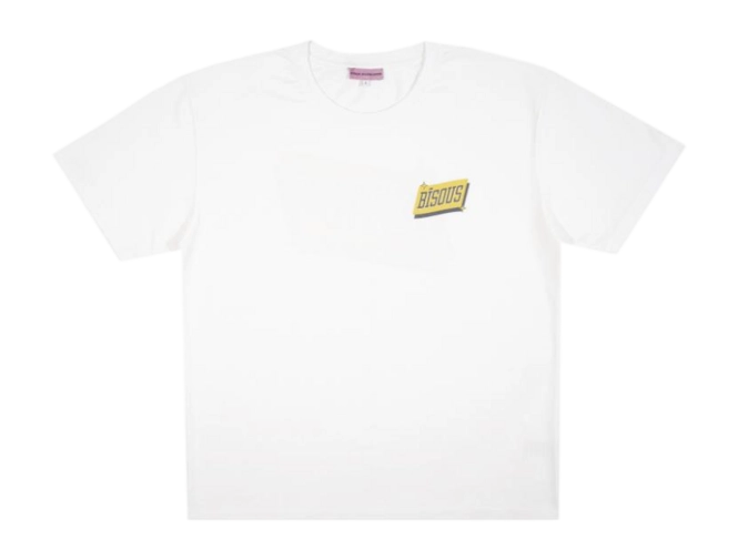 T-Shirt Bisous Men Flag White 25