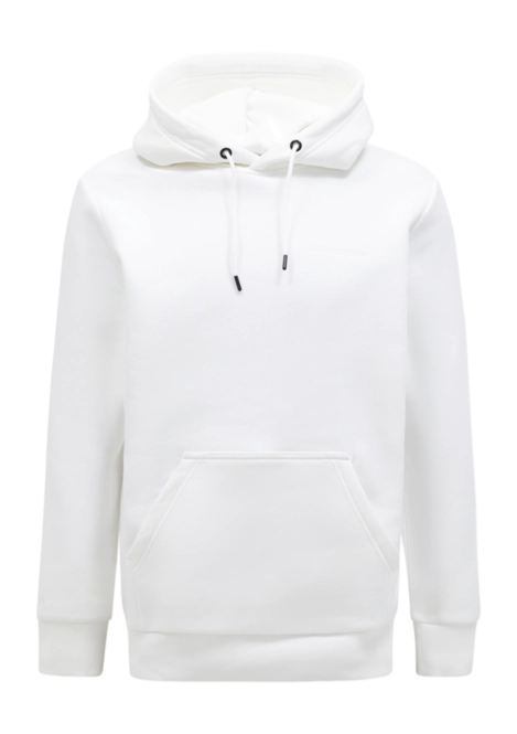 Hoodie Peak Performance Men Original Small Logo Hoodie Offwhite
