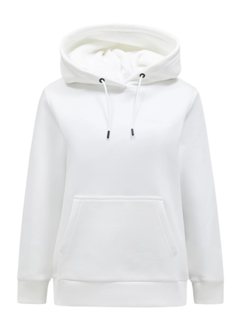 Hoodie Peak Performance Women Original Small Logo Hood Offwhite